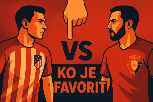 Atletiko - Osasuna: ko je favorit po mišljenju stručnjaka